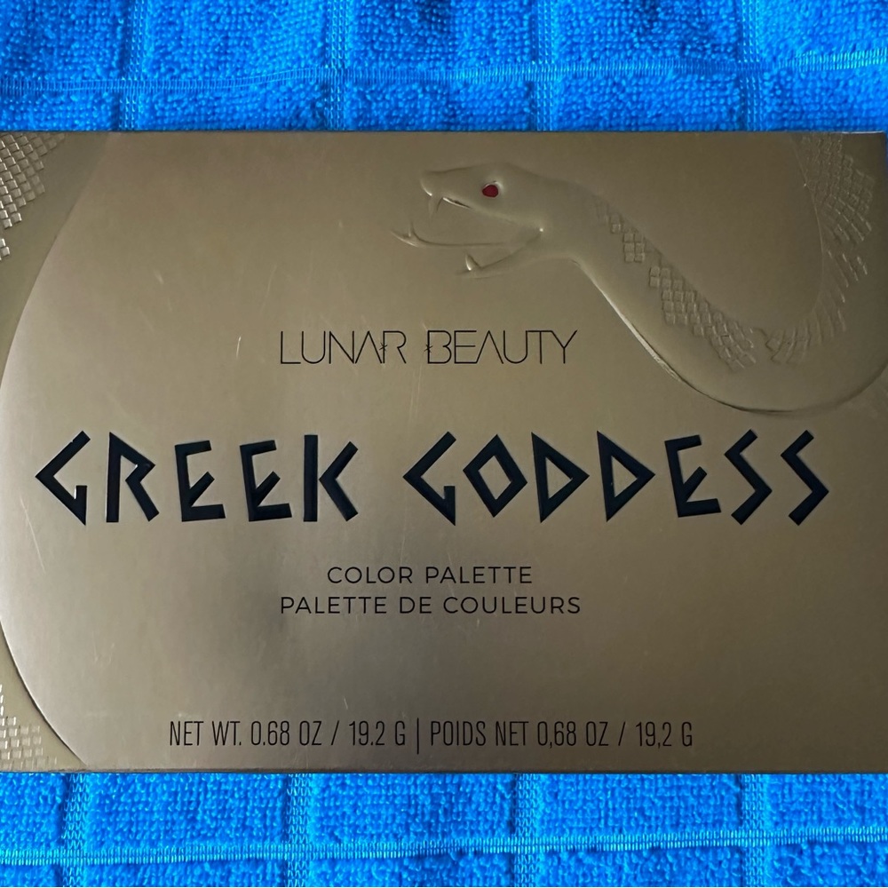 NIB LUNAR BEAUTY GREEK GODDESS EYESHADOW PALETTE